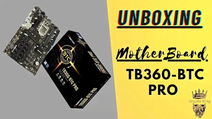 Biostar TB360 BTC Pro 2.0 Mining Motherboard  Unboxing