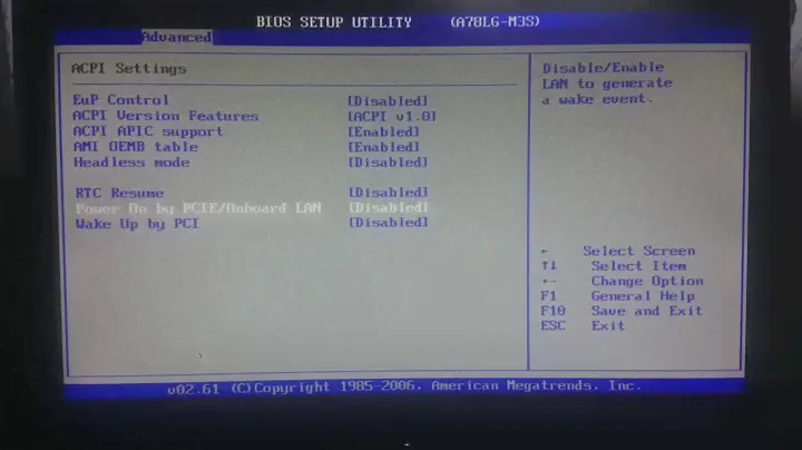 Motherboard Biostar A960G+ v7.0 BIOS