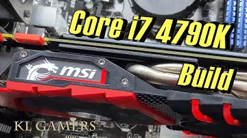 intel Core i7 4790K Biostar TB85-BTC msi GTX 1080 GAMING X Build