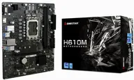 Biostar Материнская плата BIOSTAR H610MHP, Socket 1700, Intel H610, mATX, RTL материнские платы