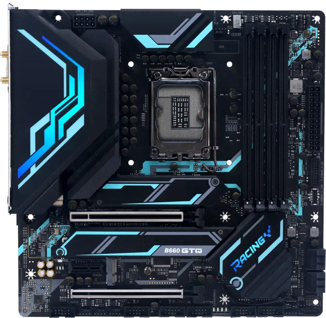 Материнская плата Biostar B660GTQ, DDR4, LGA 1700, mATX