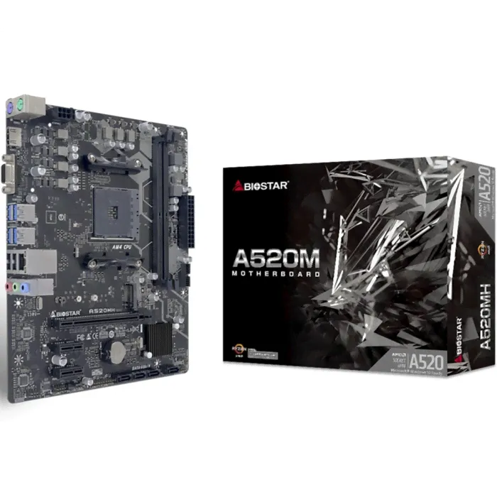 Материнская плата Biostar A520MH (A520MH)