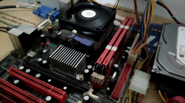 Paket Motherboard Amd Am2+ Biostar A780L