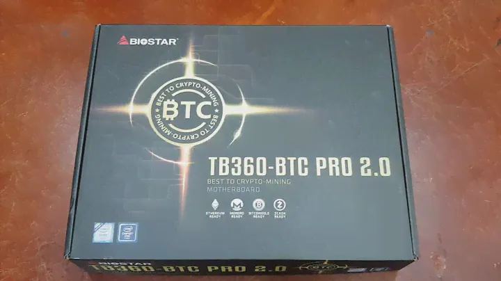 UNBOXING BIOSTAR TB360 - BTC PRO 2.0 MOTHERBOARD
