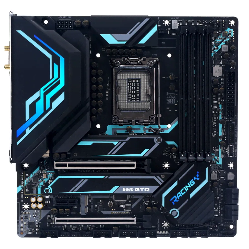 Материнская плата Biostar B660GTQ, Socket1700, Intel B660, mATX