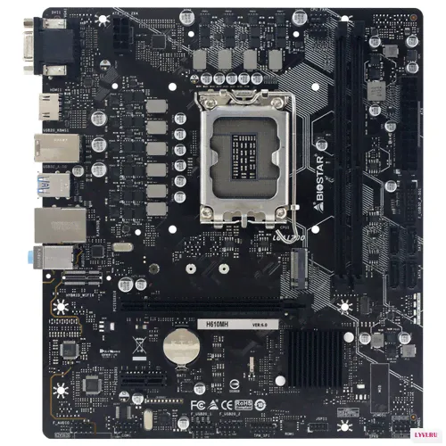 Материнская плата BIOSTAR H610MH, Socket 1700, Intel®H610