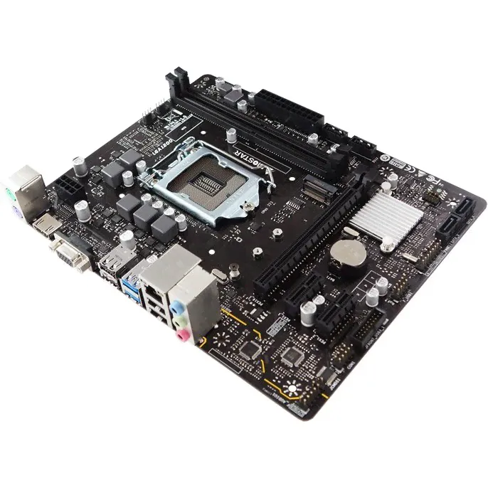 Biostar H410MH материнская плата-4