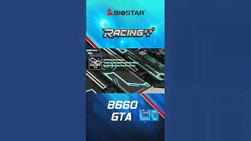 BIOSTAR B660 GTA RACING Unboxing