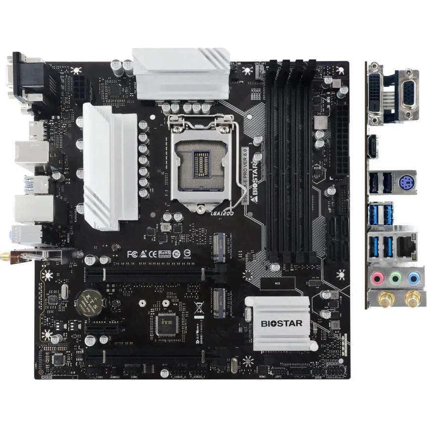 Biostar B560MX-E PRO материнская плата