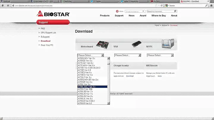 Download Biostar A780L AMD Socket AM2