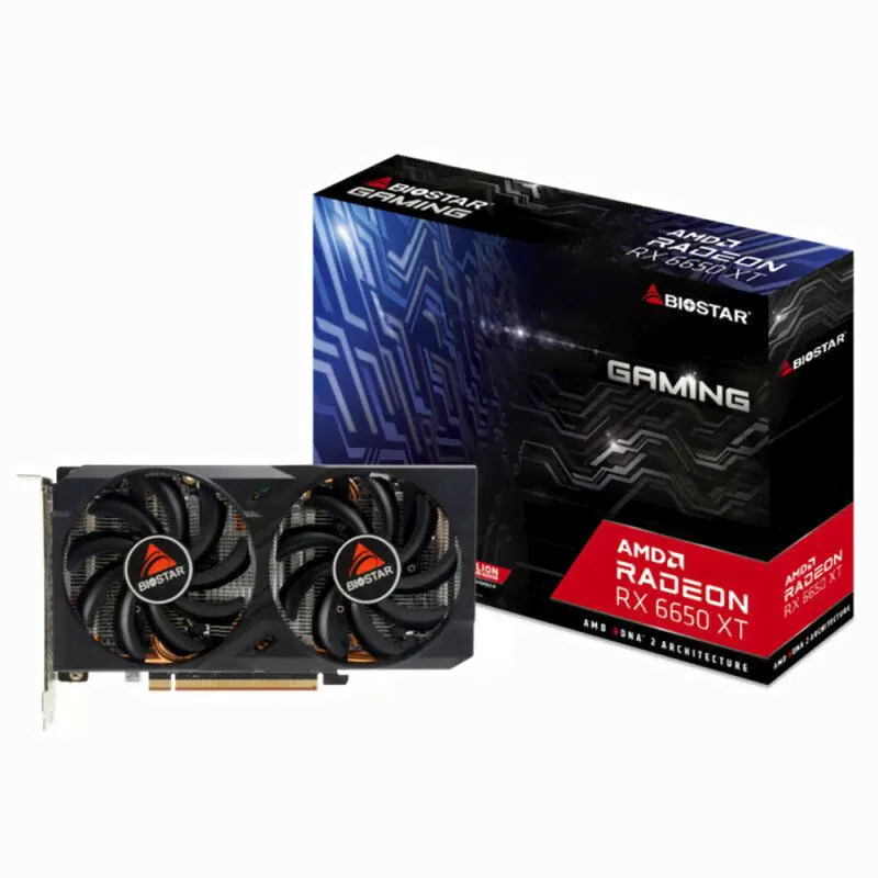 Biostar Видеокарта AMD Radeon RX 6650 XT 8 ГБ (VA6656TM81)-0