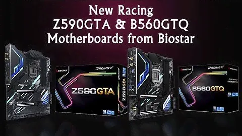 New Racing Z590GTA & B560GTQ Motherboards from Biostar