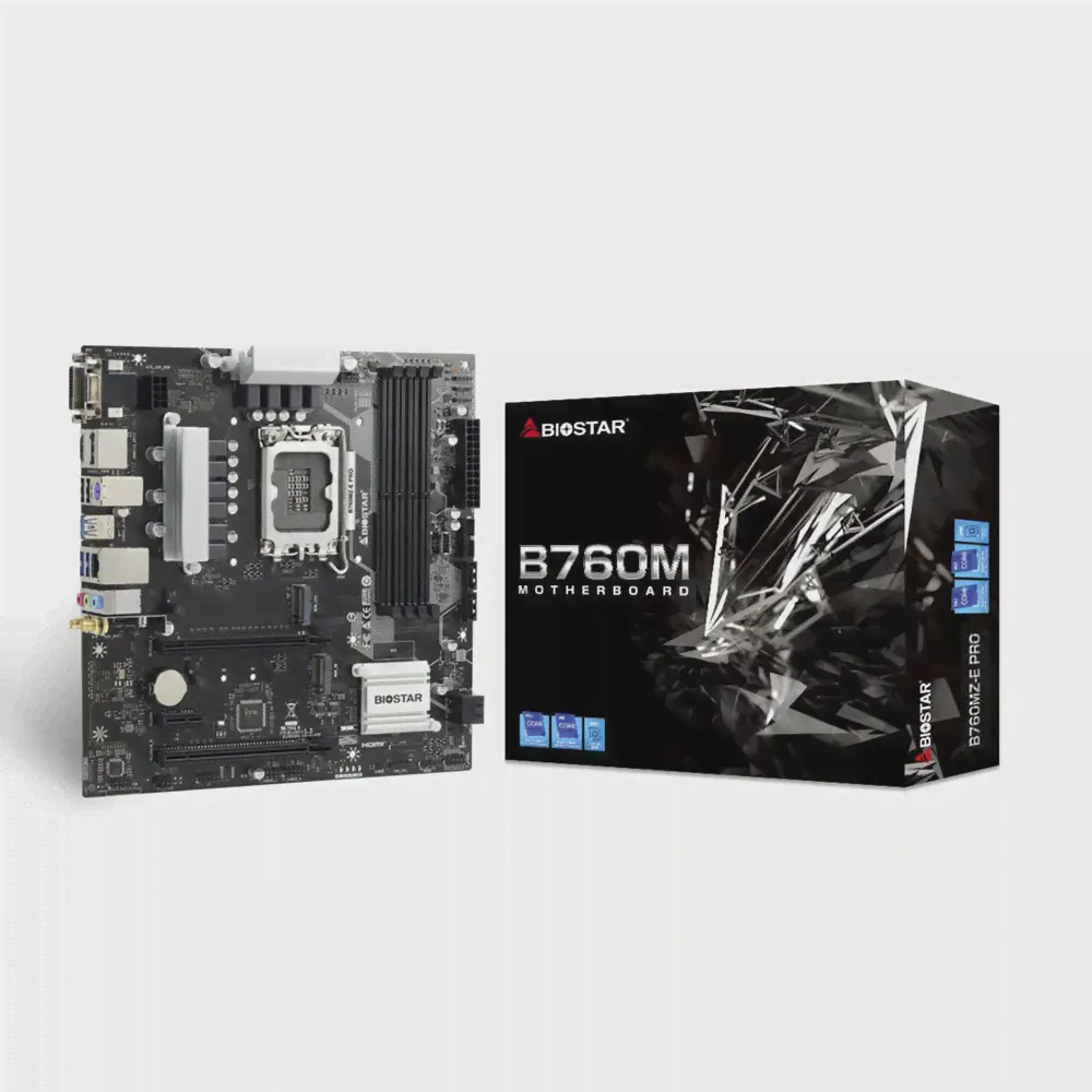 Biostar Материнская плата B760MZ-E PRO-0