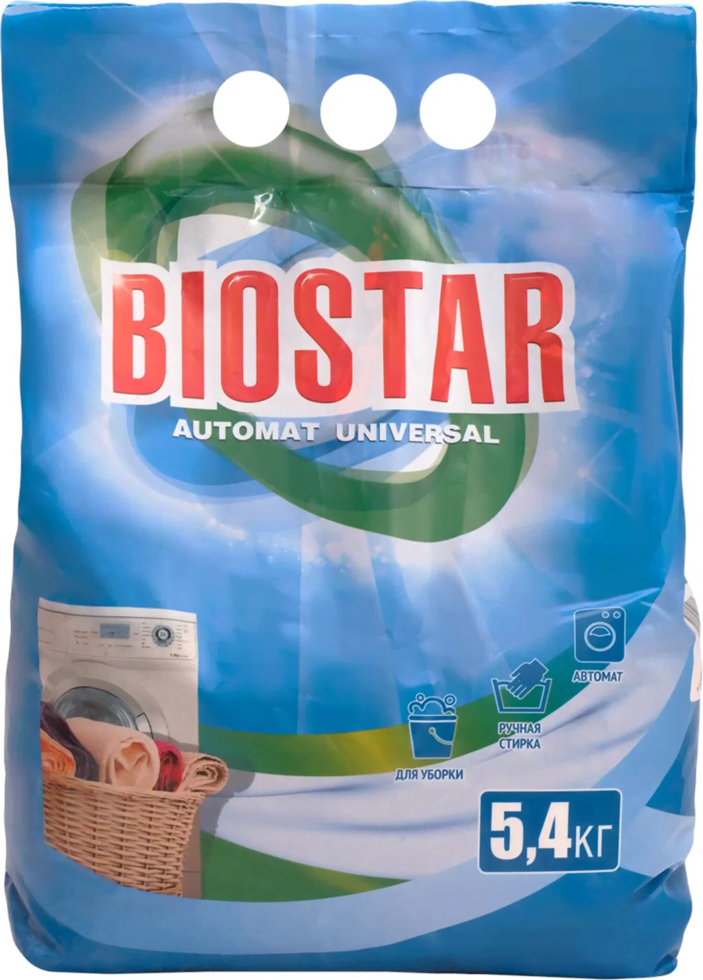 Порошок для стирки Laundry Time Biostar автомат 5,4 кг
