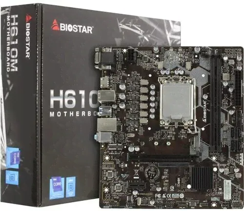 Biostar Материнская плата BIOSTAR H610MHP, Socket 1700, Intel H610, mATX, RTL материнские платы-4