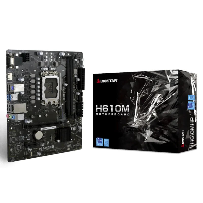 Материнская плата BIOSTAR H610MHP mATX LGA 1700, H610MHP