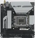 Материнская плата Biostar B760T-Silver Soc-1700 Intel B760 2xDDR5 mini-ITX AC`97 8ch(7.1) 2.5Gg RAID+HDMI+DP