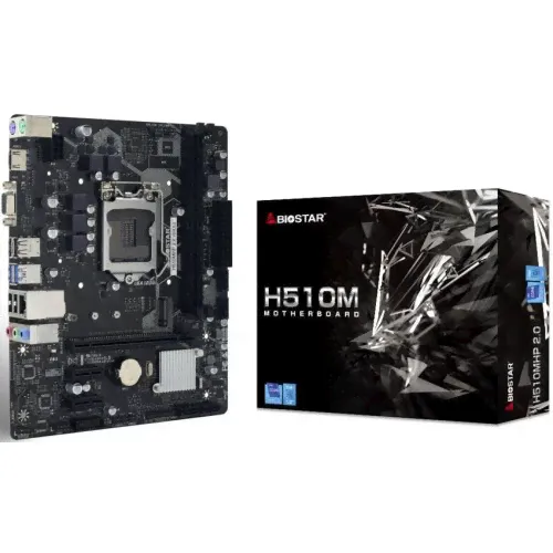 Мат. плата Biostar Socket 1200 LGA H510MHP 2.0