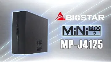 BIOSTAR recommends the latest 4K Mini PC MP-J4125