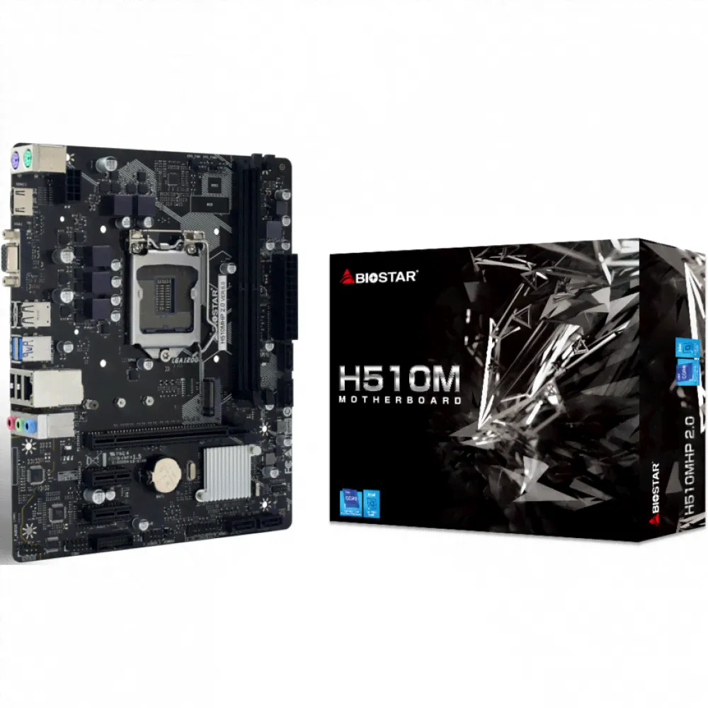 Материнская плата Biostar H510MHP 2.0 цена, купить в Москве, отзывы, характеристики, обзор-0